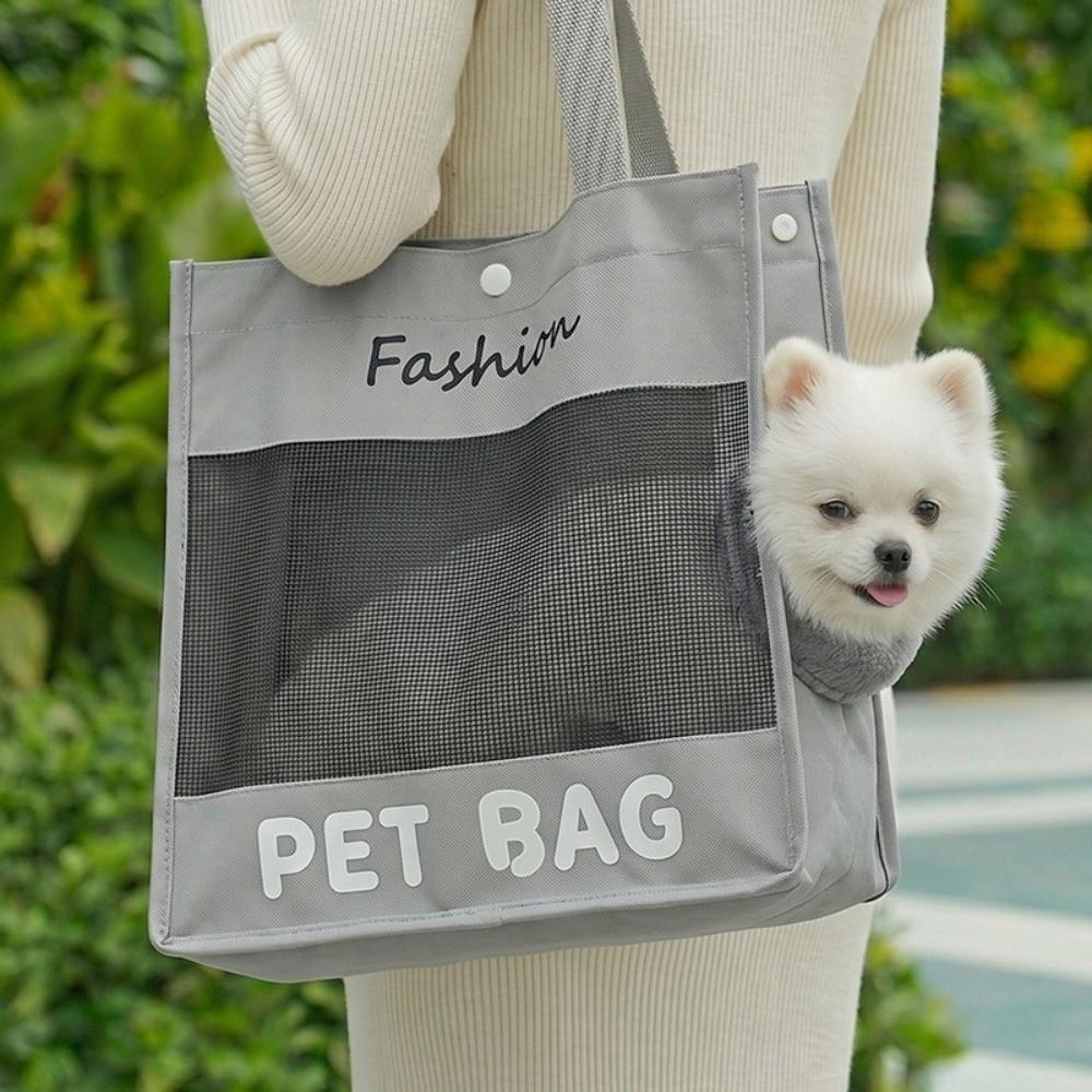 Large Capacity Pet Carrier Bag Soft Breathable Portable Pet Bag Pet Tote Bag Daily Walking