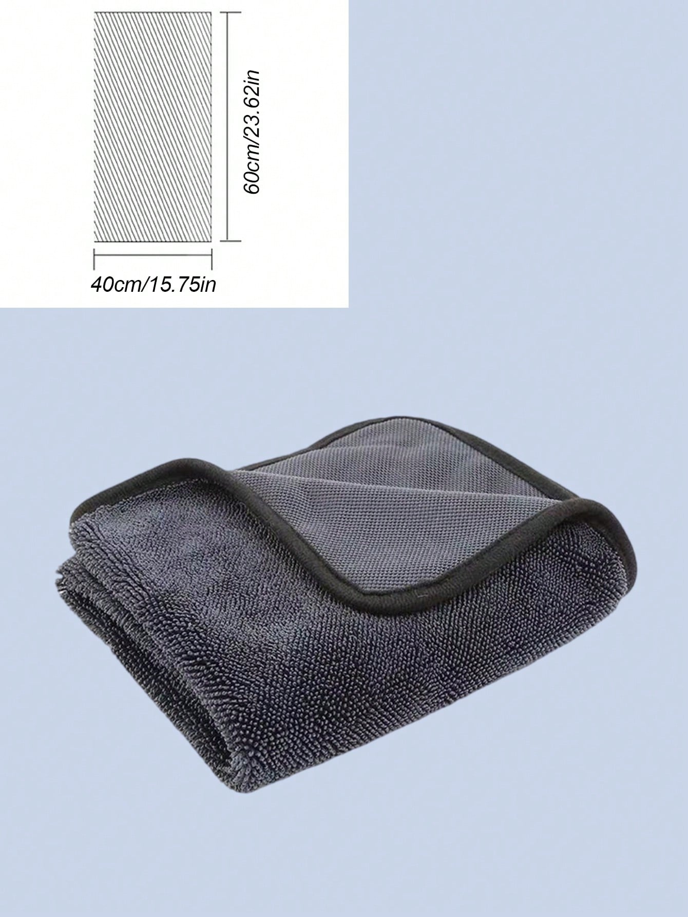 

Extra Large Car Microfiber Towel – Super Absorbent, Lint-Free, Scratch-Proof, Quick-Drying Auto Detailing Towel.