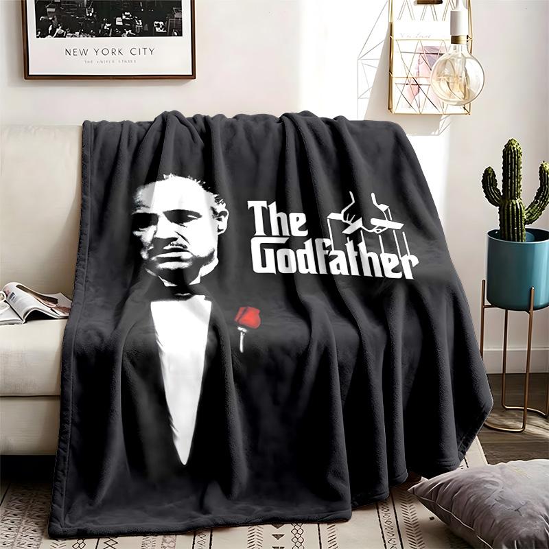 The Godfather Theme Blanket Suitable For The Sofa Camping And Travel Made Of Soft Flannel Material An Ideal Gift For Occasions Such As Birthday