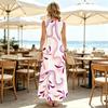 Women's Sleeveless Lightweight Loose Maxi Dress,Minimalist Style,Breathable & Versatile for Daily Commute,Beach & Vacation