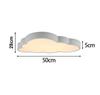 Creative White Cloud LED Ceiling Light Children's Bedrooms  Stepless Dimming Study Lamp with Remote Control Kitchen Lighting