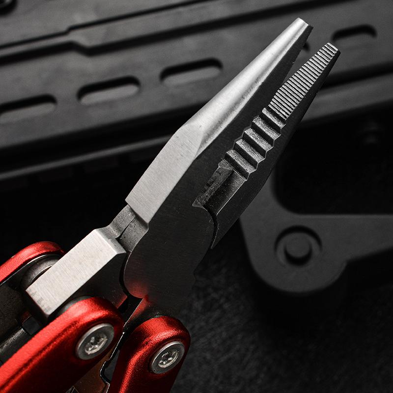 Outdoor Camping Universal Tool Pliers Multi-purpose Pliers Folding Pliers Mini Stainless Steel Combination Plier Camping Tools