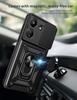 For Xiaomi Poco C65 Case Slide Camera Lens Armor Funda For Poxo Poko Pocco Little C65 C 65 4G Magnetic Holder Ring Protect Cover