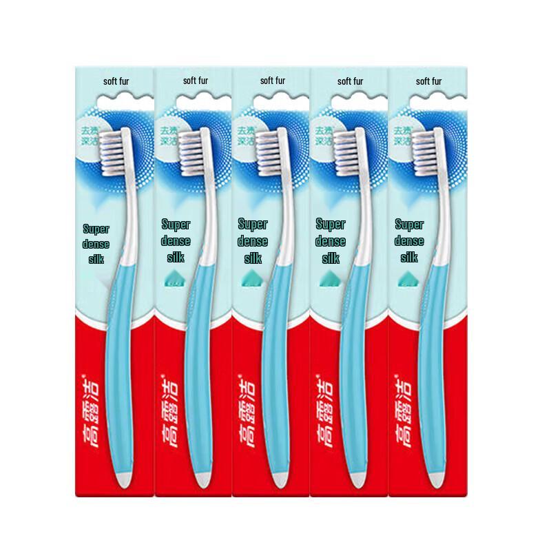 Colgate Ultra-Dense Soft Bristle Toothbrushes, 5-Count