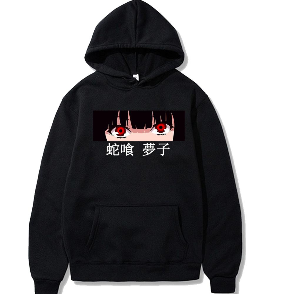 Kakegurui Hoodie Men Women Sweatshirt Print Unisex Streetwear Hip Hop Style Autumn Winter Fashion Tops Clothes Male
