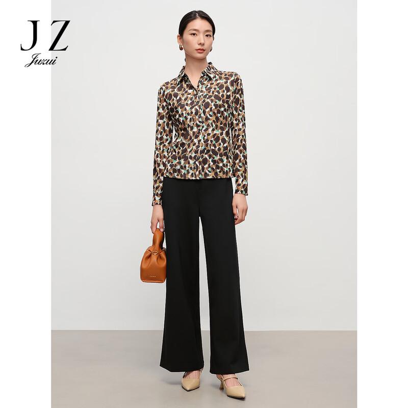 

JUZUI Women s Loose Wide-Leg Commuter Trousers XL