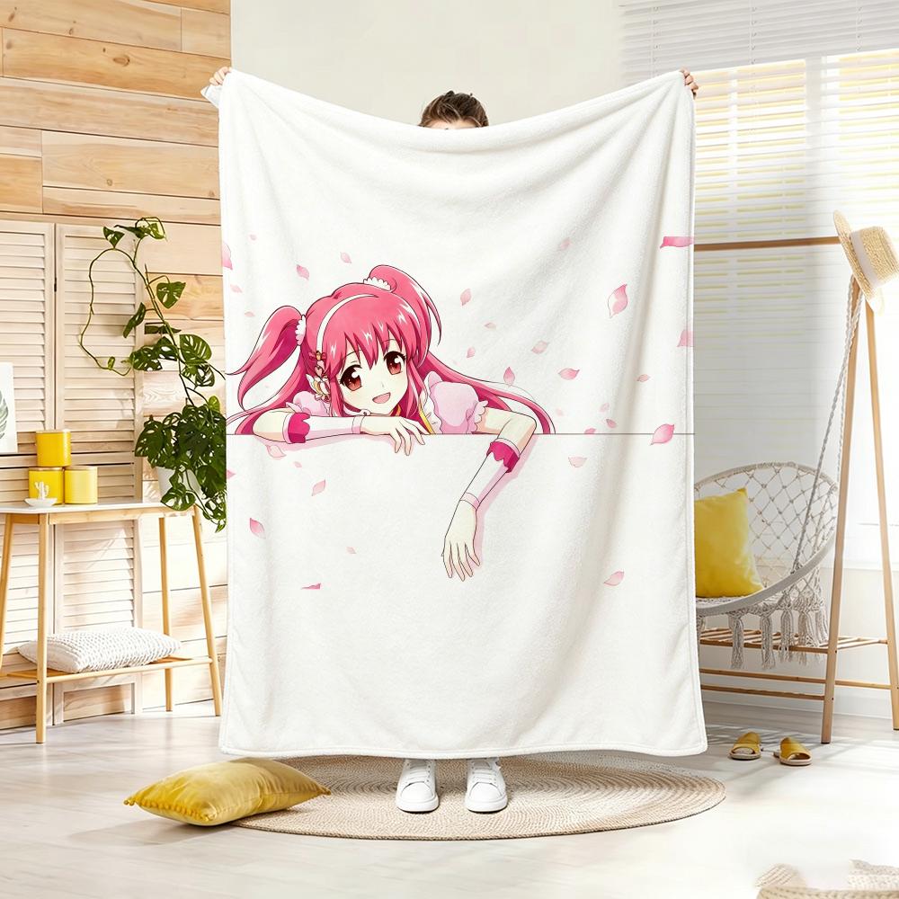Cartoon Character BBalala the Fairies Throw Soft Warm Throw Blanket for Bedroom Living Room Bed Travel Camping Picnic Gift