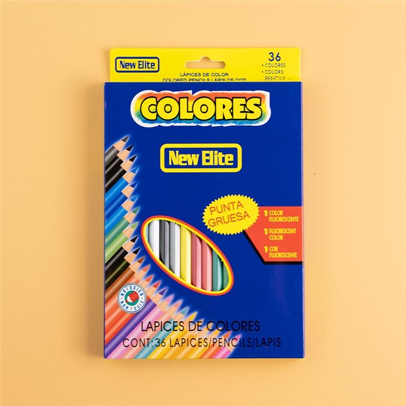 Plastic Color Lead Oily Painting Color Pencils Special Stationery Brush Set Pencils For Children And Students