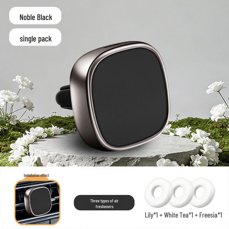 Car Vent Diffuser: Long-lasting Solid Scented Sheet with Light Fragrance for Vehicle Interior
