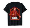 Stranger Things Steve Neon Frame Character Portrait T-Shirt