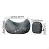 Inflatable Travel Pillow Ergonomic Washable Foldable Storage Neck