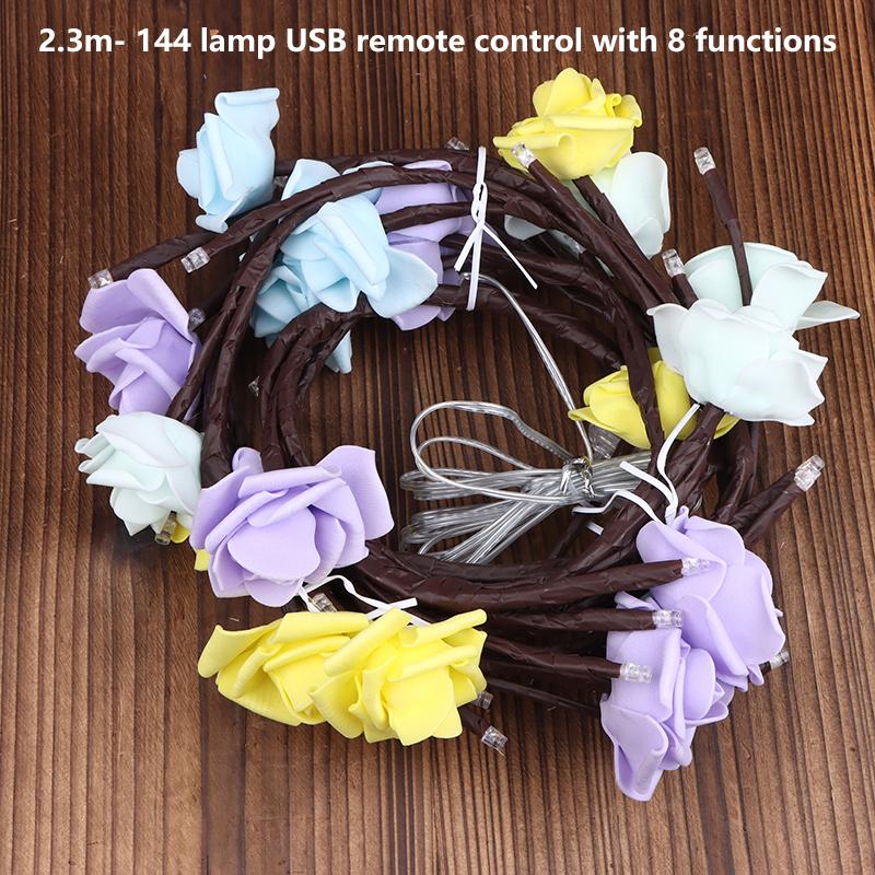 Rattan Led Lights, Creative Wall Decoration Lights With 48 Leds, Multi-Purpose, Versatile Decoration, Warm White Light