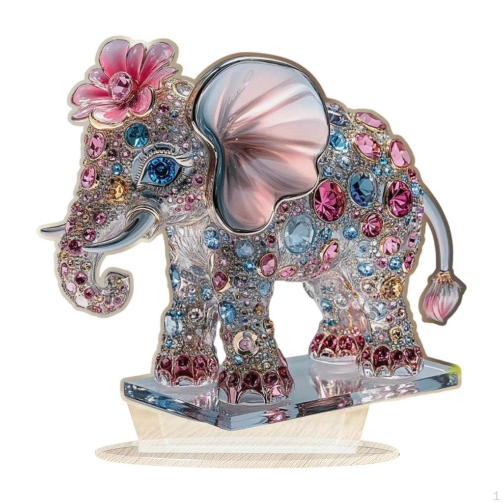 Acrylic Animal Decor 2D Flat Sign Attractive Table Decoration Ornament for Restaurant Cabinet