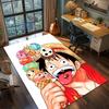 One Piece Aesthetic Rug Carpet Large Area Rug Non Slip Washable Floor Mat Printed for Bedroom Gamer Room -xia37