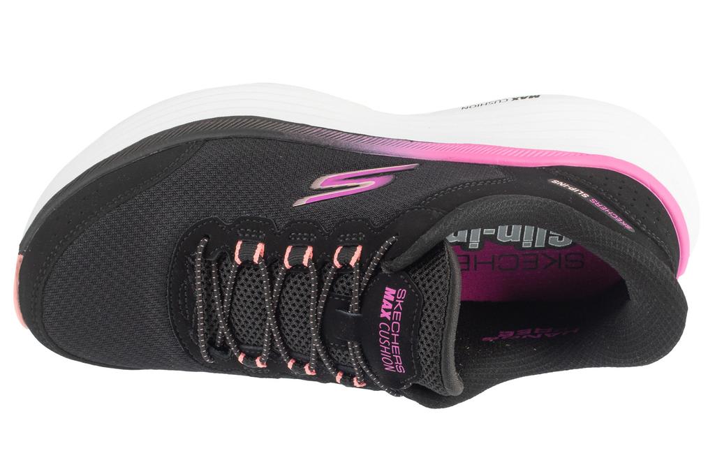 Skechers Slip-Ins: Max Cushioning Endeavour - Cardova, Womens Black Running Shoes
