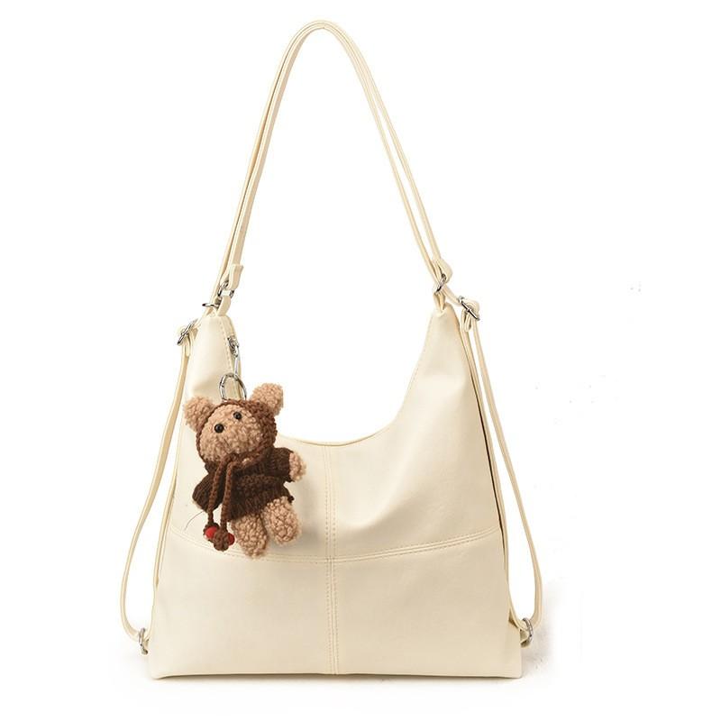 Large Capacity Tote Bag Women Casual Work Commuter Shoulder Crossbody With Zipper Phone Pocket