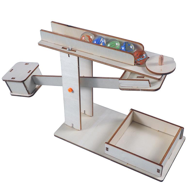 STEM Educational Toy: Roller Coaster Seesaw - Science Experiment Kit for Primary Students