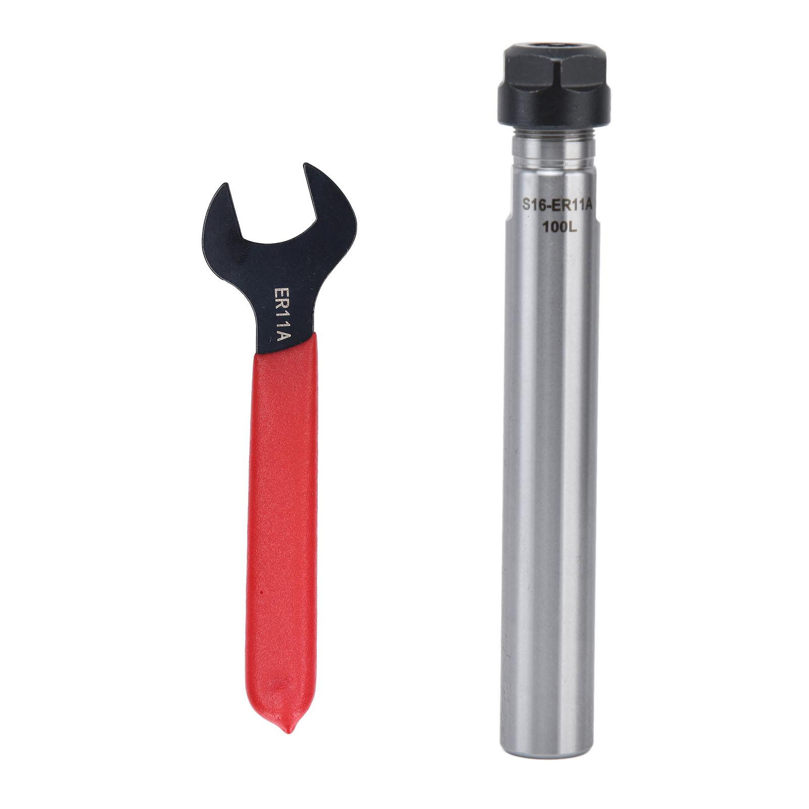 

Straight Shank Tool Holder ER11 Collet Extension Rod CNC Lathe and Milling