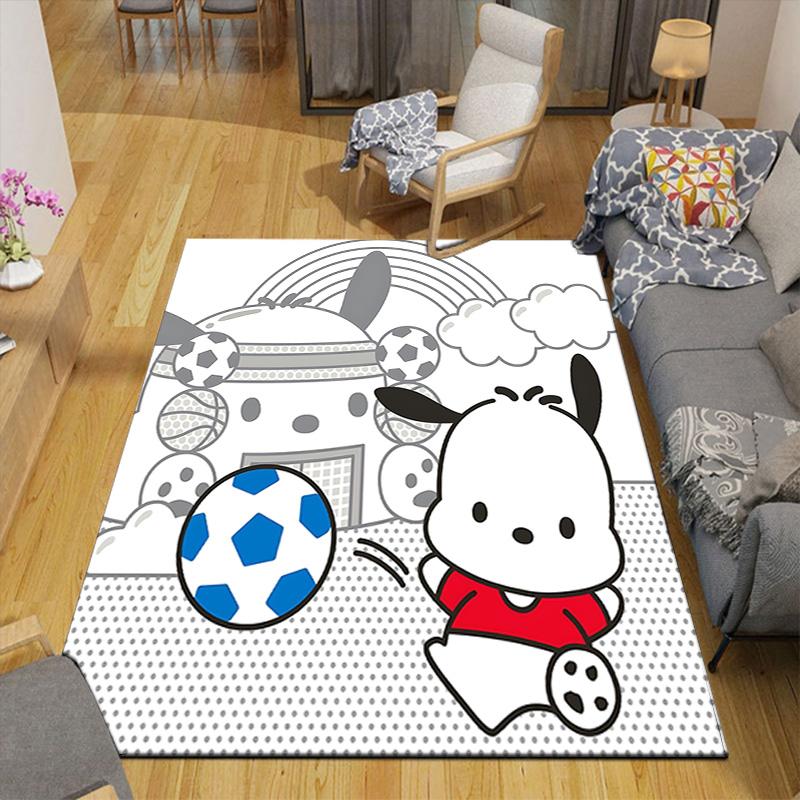 1pc Soccer Fun Friends Rug, Office Carpet Indoor Outdoor Entrance Doormat, Non-Slip Soft And Comfortable, Living Room. Q7140183
