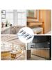 Y5GD 12Pcs Double Balls Tension Roller Catch Latches Closet Balls Tension Latches