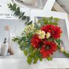 Simulated Daisy Bouquet Bottle Hand Tied Flower Table Bouquet Fake Flowers Bride Holding Flowers Photography Props Silk Flowers
