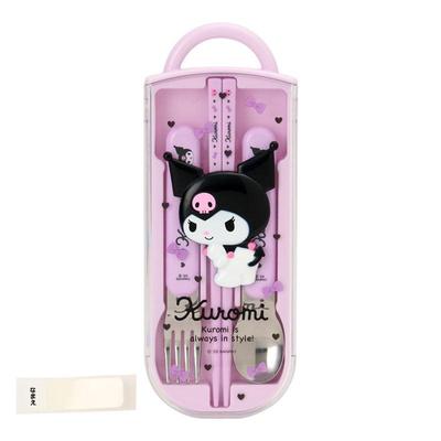 Sanrio KUROMI Relief Lunch Trio Set Japan NEU Sanrio Charaktere