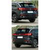 12V LED Rear Fog Lamp Bumper Light For 2019-VW Tayron Rline LED Rear Bumper Reflector Light Fog Lamp Brake Light Dynamic