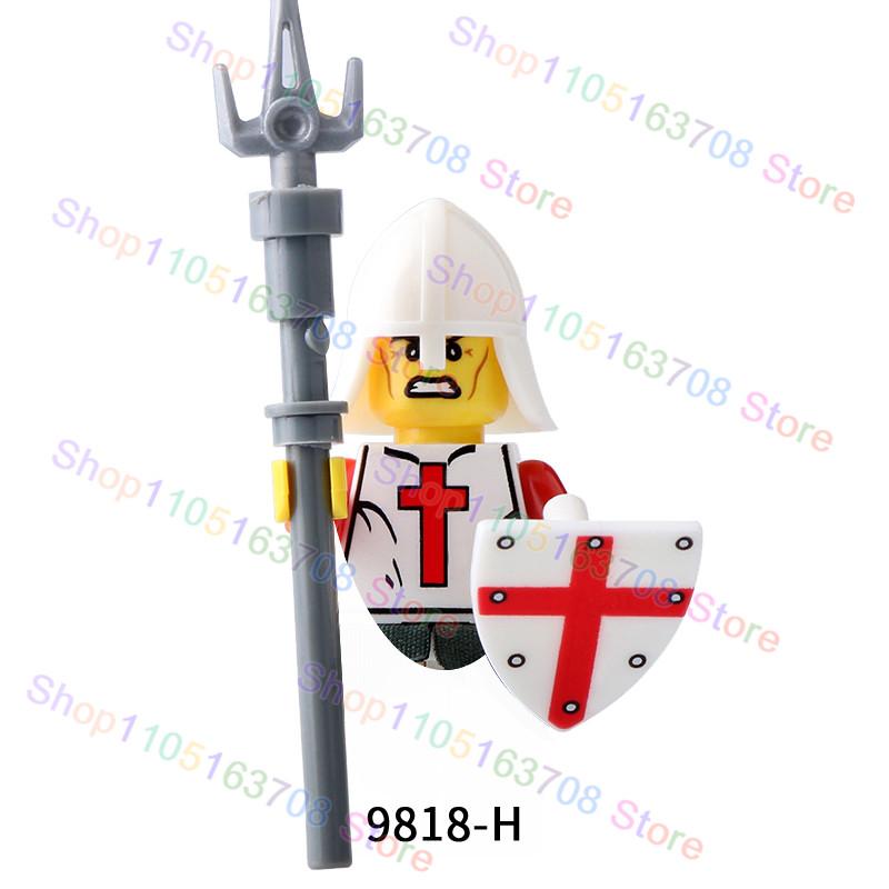 Hochwertige Mittelalterliche Fantasy-Kreatur Hochwertige Ritter Hochwertige Figuren Hochwertiges Gebäude Hochwertige Bausteine Hochwertige Römisches Heer
