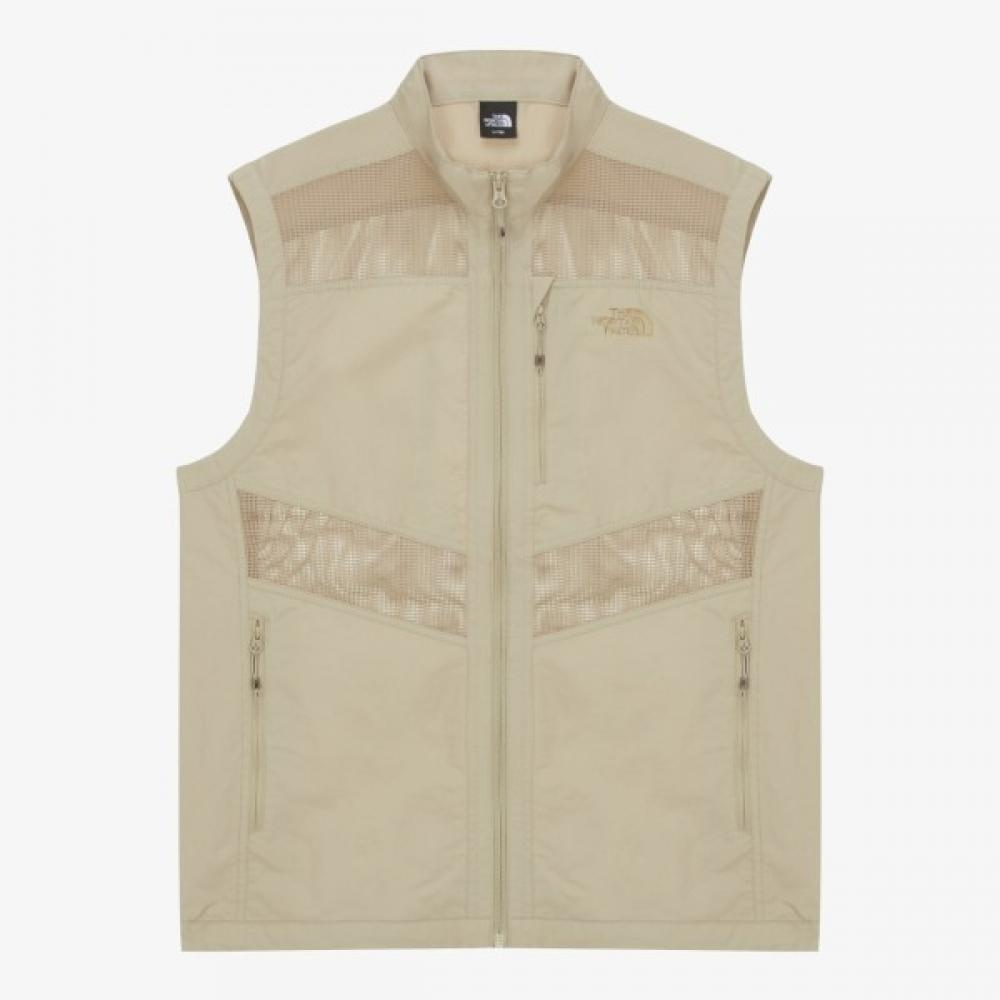 

North Face Men S meShfly veSt Hiking veSt Nv5vr00b B beige/100(L)