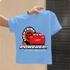2026 Summer New Personalized Children's T-shirt Spider Man Printed Pure Cotton Parent Child Fashion Brand Round Neck Top