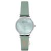 Gianni T-Bar Mother of Pearl Green Leather Ladies Quartz AR1959