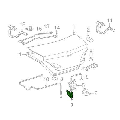 Türschloss Halterung 64621-AC010 Für Avalon 2005-2012