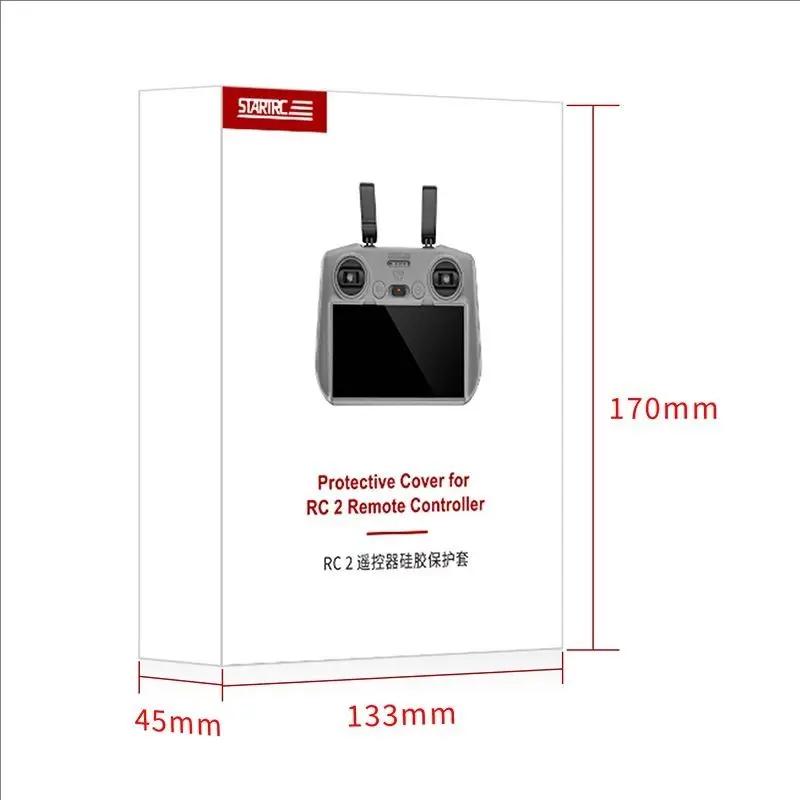 Shockproof Silicone Case for DJI RC 2 Remote Controller - Anti-Slip & Anti-Scratch Protective Cover with Dustproof Design