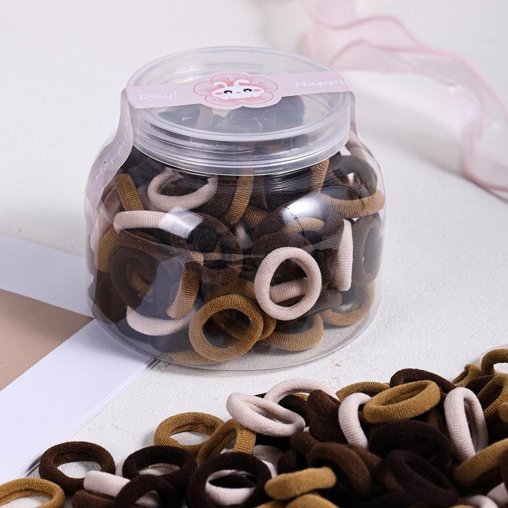 High-Elasticity Hair Ties for Girls - Gentle on Hair, Perfect for Children's Hairstyles