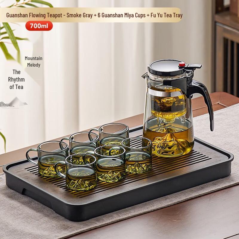 Guanshan Magnetic Automatic Tea Set