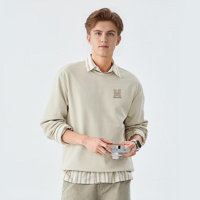 Mark Fairwhale Men's Breathable Crew Neck Sweatshirt