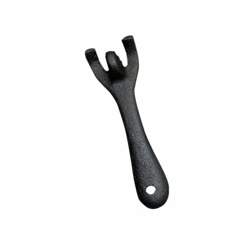 New Ikenaga Iron Works "Living with Iron" Steak Plate Handle, Large, Gift Wrapping Available