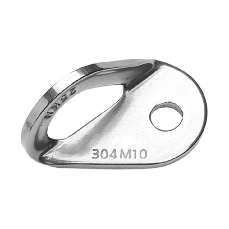 10Pcs Stainless Steels Climbing Anchors Point Bolts Hanger Climbing Anchors Bolts Hammock Bolts Hanger Plate Easy to Use