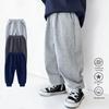 280G Solid Color Sweatpants for Toddlers & Kids - Spring/Autumn, Korean Style, Trendy Cool Long Pants
