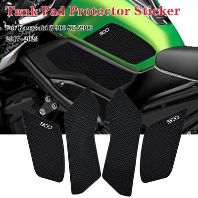 New Motorcycle Anti-slip Tank Pad Sticker Protection Stickers Side Tank Pads  For Kawasaki Z 900 SE Z900 2017 To 2025 2022 2021