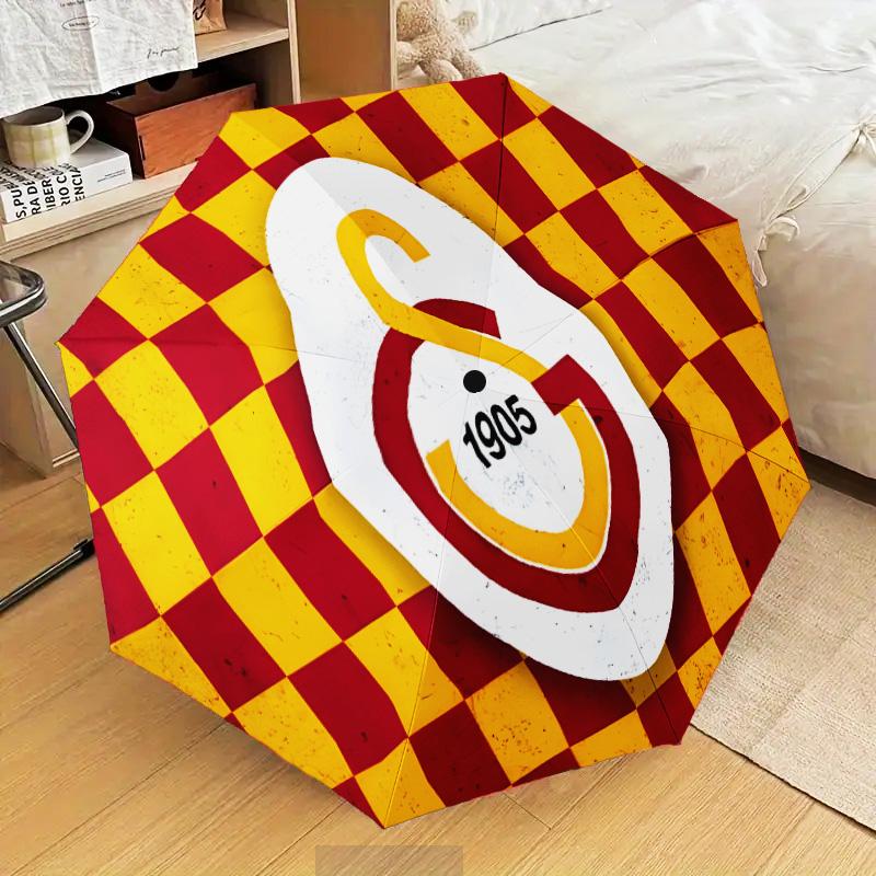 Gala-tasaray Legacy Automatic Folding Umbrella - 8-Rib Travel Umbrella with Auto Open/Close & Portable Gifts for Holidays or Birthdays