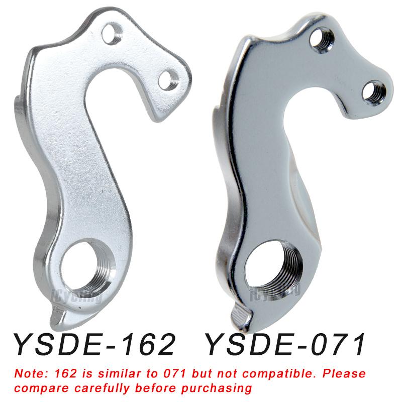 Derailleur Hanger For for Bakcou Mule, BiXS, Fuji ABSOLUTE D052, Helkama, Silverback Stride, White Bicycle Mech Dropout Parts