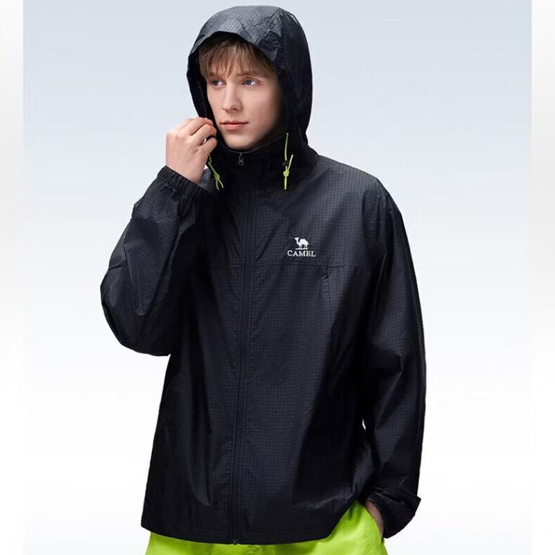 Camel Men s Outdoor Hooded Sun Protection Jacket M