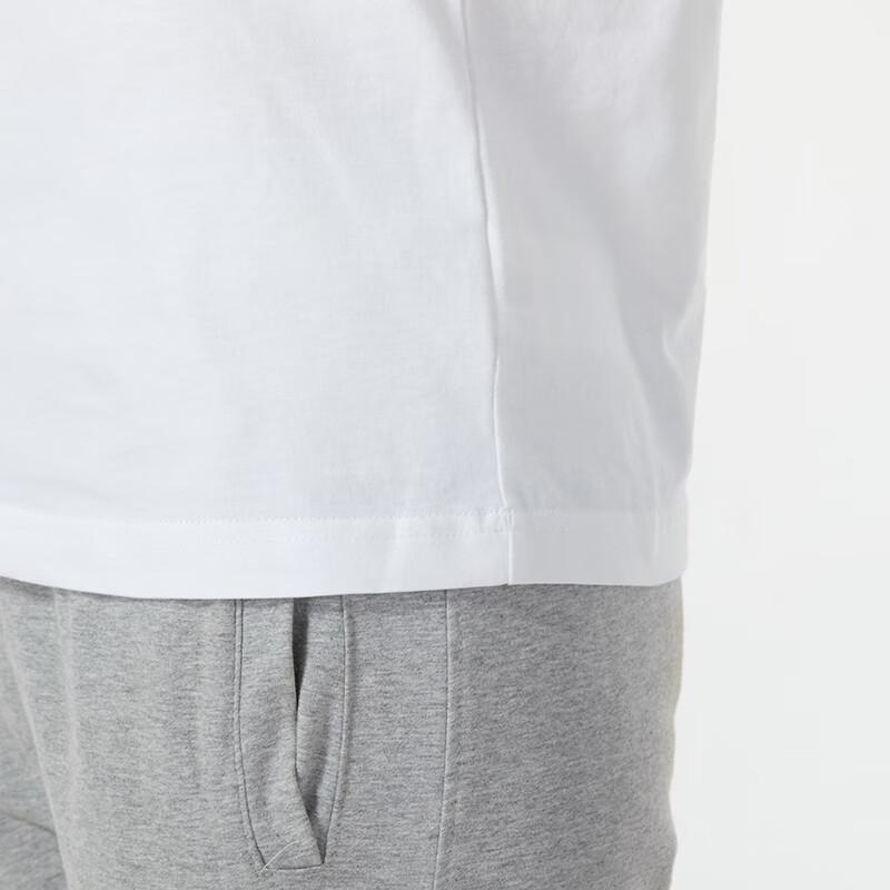 Adidas Solid Color Letter Logo Running Sports Training Fitness Crew Neck Short Sleeve T-Shirt Women Tops White JE3570