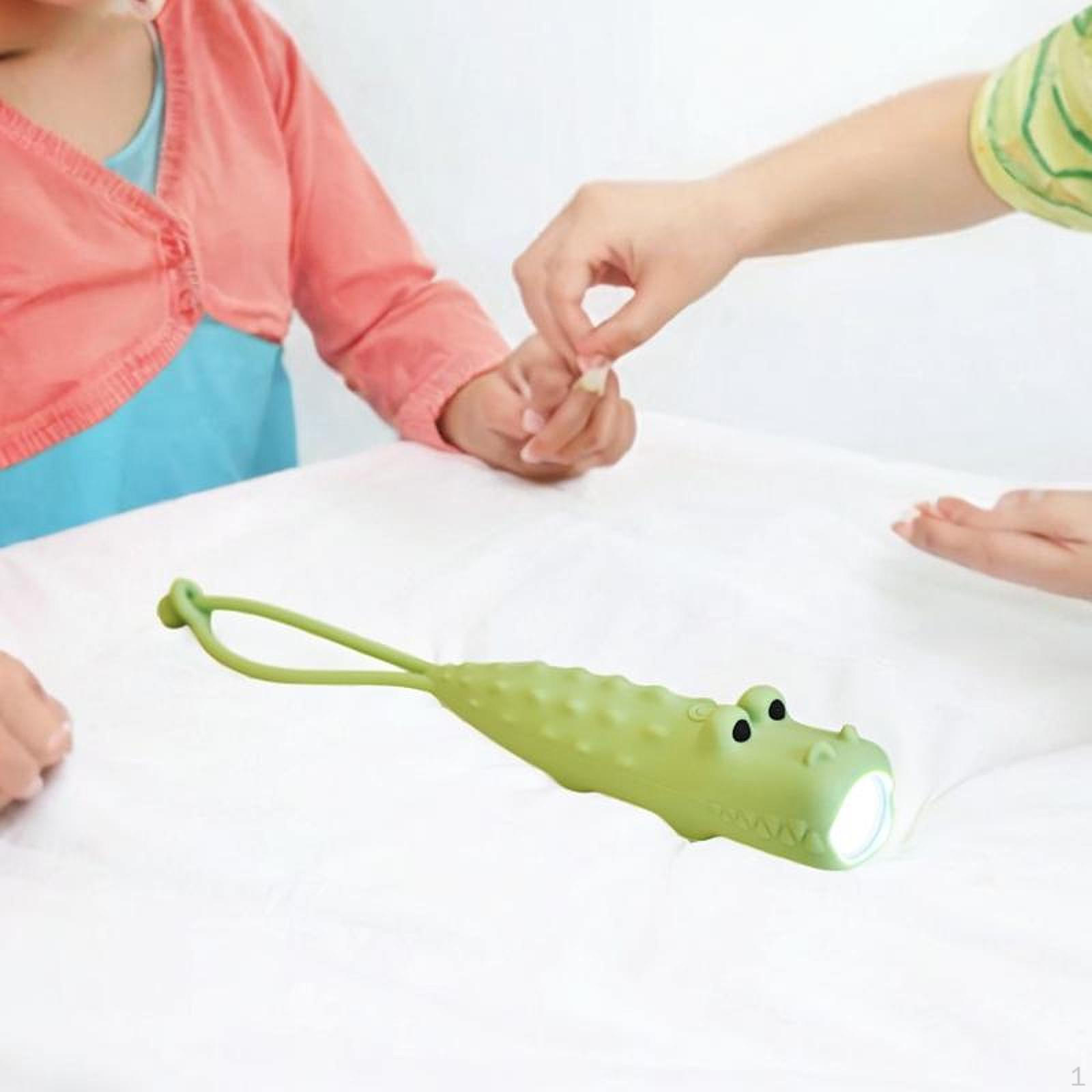 

Cute Handheld Flashlight, Many Ergonomic Soft Water Pocket Light Animal for Party Supplies Crocodile