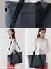VITAFELICE Neoprene Tote Bag Women's 2-Way Inb-10156z (Charcoal)
