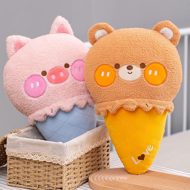Sweet Dream Ice Cream Plush Pillow For Girls