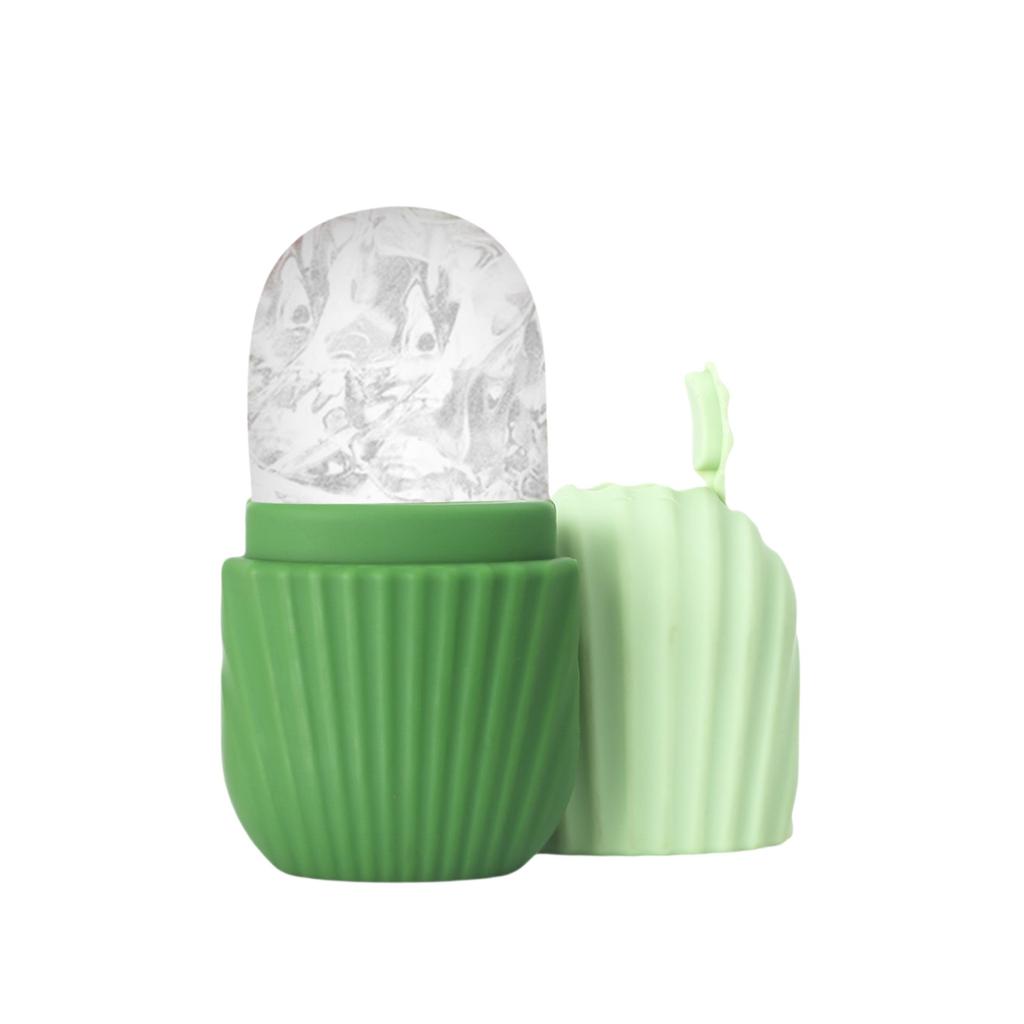 Tavă de Gheață Facială, Masaj Tavă de Gheață din Silicon Portabilă Îngrijire pentru Micșorarea Porilor Faciali Matriță de Gheață