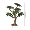 TEHAUX Diorama Trees Miniature Trees for Railway Models, Landscapes, Architectural Models, Plastic Models, TPR Material, Artificial Trees, Landscape