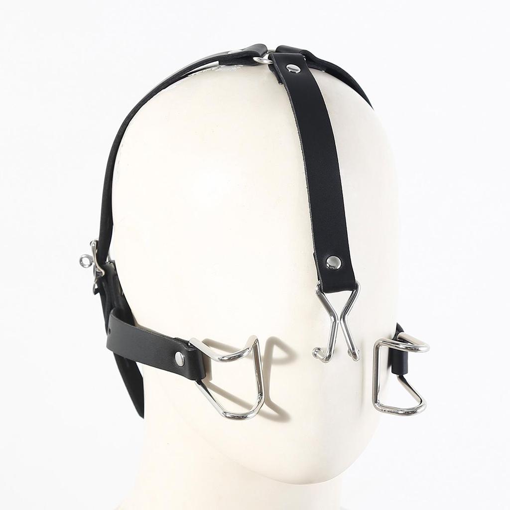 Adult SM Flirtation Nose Hook Mouth Gag Restraint for Couples